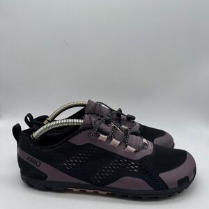Xero Shoes Aqua X Sport Women's Black Purple Water Shoes Barefoot Size 8.5